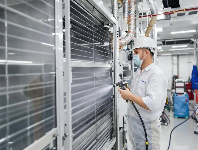 Professional AC coil cleaning by Tiverton Air Duct Cleaning in Tiverton