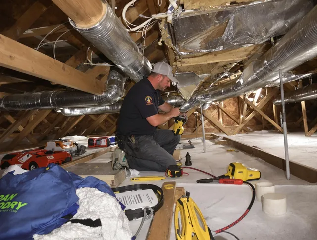 Professional air duct repair by Tiverton Air Duct Cleaning in Tiverton