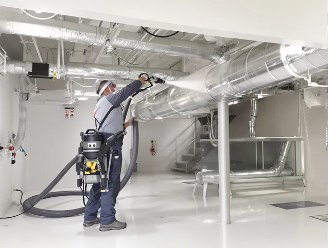 Professional central duct cleaning by Tiverton Air Duct Cleaning in Tiverton