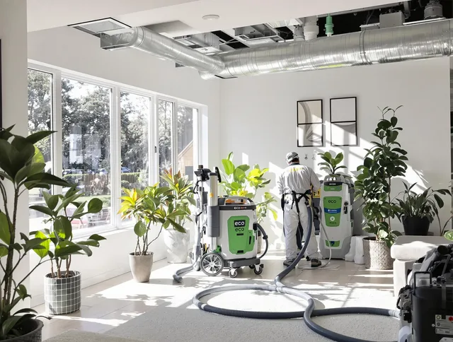 Environmentally-friendly duct cleaning by Tiverton Air Duct Cleaning in Tiverton